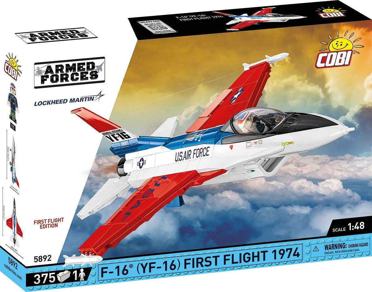 Cobi F-16 (Yf-16) Primer Vuelo 1974, Juguetes De Diseño Cobi-5892