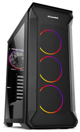 Caja Pc Nox Atx Hummer Quantum 1xusb3.0 2xusb2.0 Negro Argb