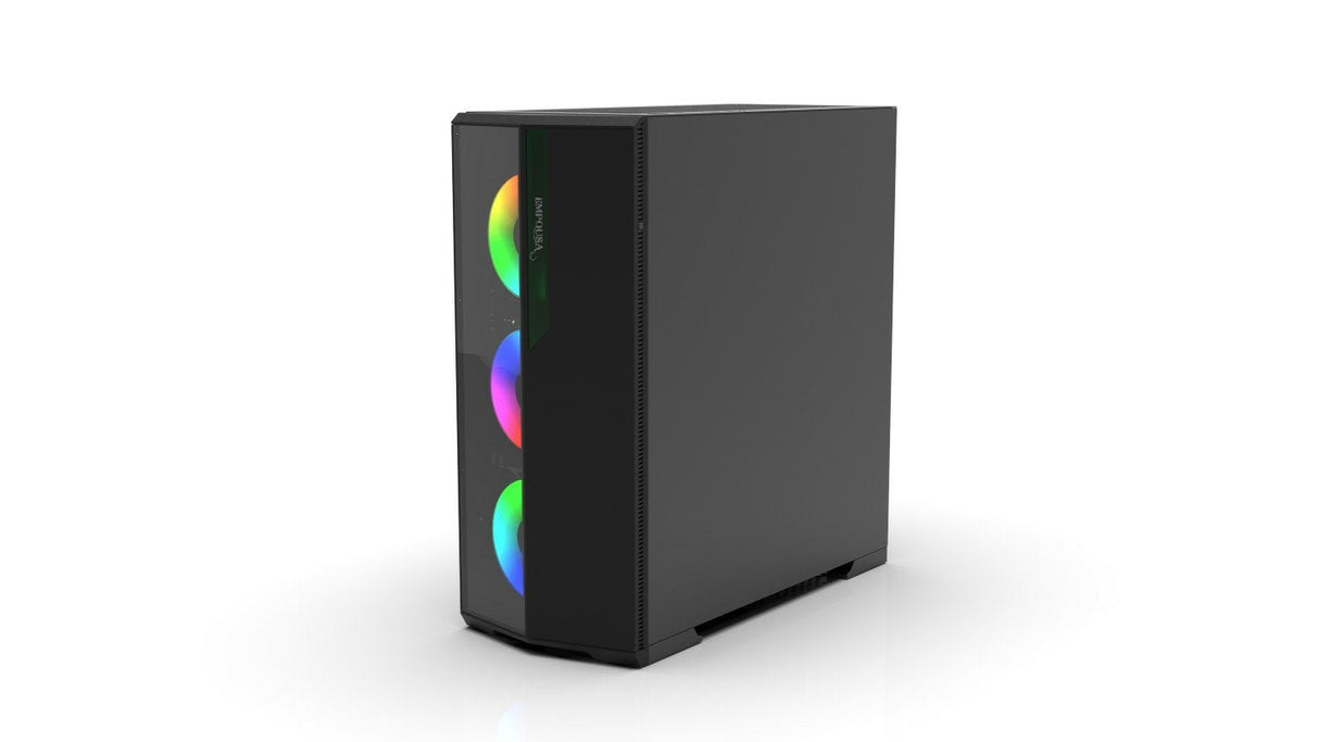 Caja Pc Inca Emg-17xn Midi Tower Negro
