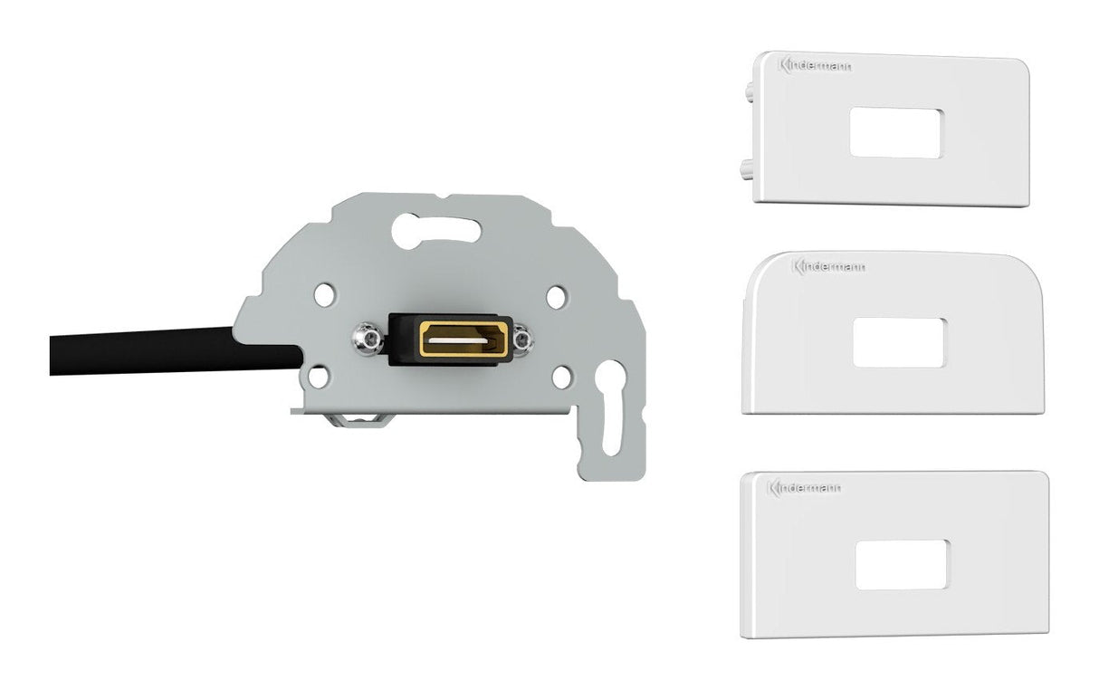 Kindermann 7456000542 Konnect Design Click Hdmi Halbbl.Cablepeitsche