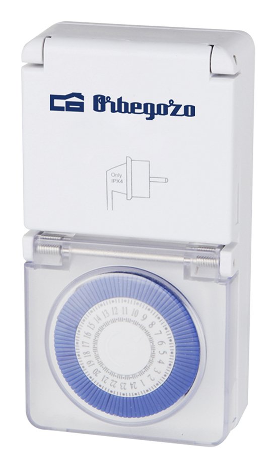 EAN 8436044530463 - Orbegozo 8436044530463 contador eléctrico Blanco Temporizador diario imagen 1