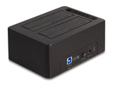 Delock 64187 Usb Dual Dockingstation Para 2 X Sata Hdd / Ssd