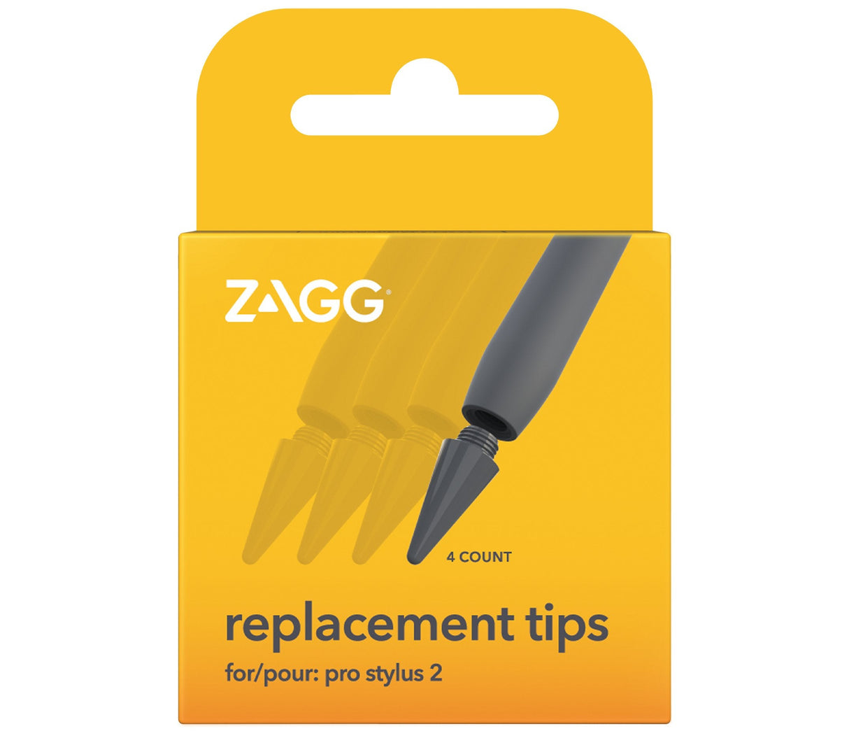 Zagg Pro Stylus 2 Ersatzspitzen Gris