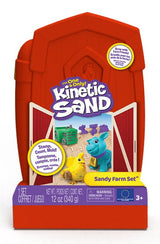 Spin Master Kinetic Sand - Sandy Farm Set, Arena De Juego 340 Gramos De Arena 6072781