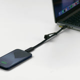 Rolling Square Incharge Xl Cable 30cm Black