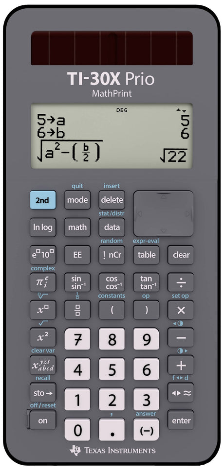 EAN 3243480107105 - Texas Instruments 30XPRIO/FC/1E5 no categorizado imagen 1