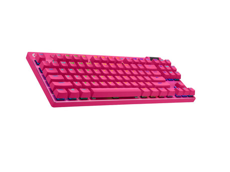 EAN 5099206113534 - Logitech G 920-012159 teclado Juego RF Wireless + Bluetooth QWERTY Internacional de EE.UU. Magenta imagen 2