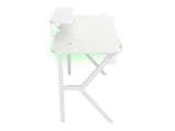 Mesa Gaming Genesis Holm 320 Rgb Blanca Carbono