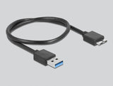 Delock Caja Externa Para Sata Hdd Ssd De 2.5" Con Superspeed Usb Tipo Micro-B Hembra - Sin Herramientas