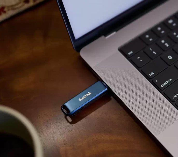 Sandisk Phone Drive Unidad Flash Usb 64 Gb Usb-C / Lightning Cielo Metalizado