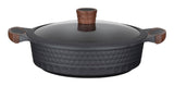 EAN 4260403579053 - Resto Kitchenware 93506 cacerola 4,4 L Alrededor Negro, Madera imagen 3