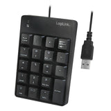 EAN 4052792051636 - LogiLink ID0184 teclado numérico Portátil Negro imagen 1