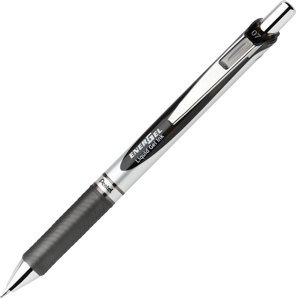 Pentel Energel - Roller De Tinta - Negro, Rojo, Azul, Verde - Tinta De Gel - 0.7 Mm - Medio - Ajustable (Paquete De 4)