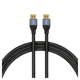 Cable  Savio Cl-210 Displayport 2 M Negro