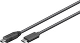 EAN 4040849679902 - Goobay 67990 cable USB USB 2.0 1 m Mini-USB B USB C Negro imagen 1
