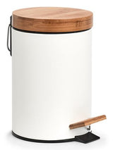 Zeller Present Abfalleimer,Weiss 3l