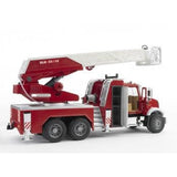 Bruder Camion Bomberos Mack Con Escalera Y Deposito De Agua 02821