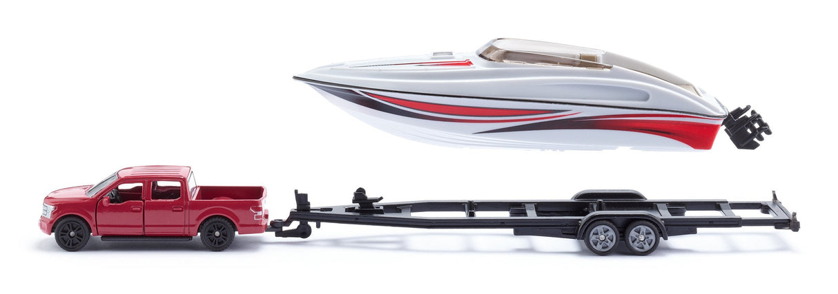 Siku Super Ford F150 Con Bote De Motor, Vehículo Modelo 10256800000