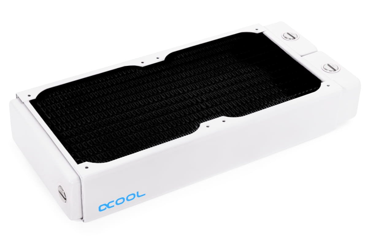Alphacool Nexxxos Xt45 240mm Radiator V.2 - Blanco