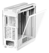Caja Pc Deepcool Genome Iii Integrated Liquid Cooling Case, White