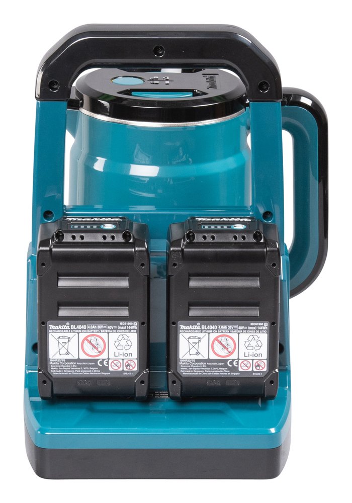 EAN 88381755818 - Makita KT001GZ tetera eléctrica 0,8 L Negro, Azul imagen 4