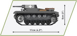 EAN 5902251027186 - COBI Panzer II Ausf. A imagen 6