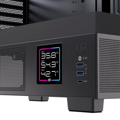 EAN 6977277360066 - Einarex EXCS-PR-51DR-B carcasa de ordenador Midi Tower Negro imagen 6