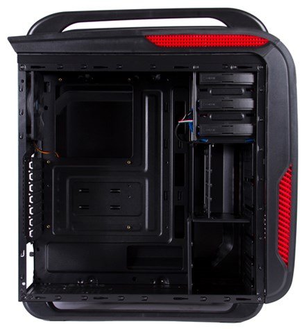 EAN 0642968297643 - Black Lion IT1523 Midi Tower Negro, Rojo imagen 4