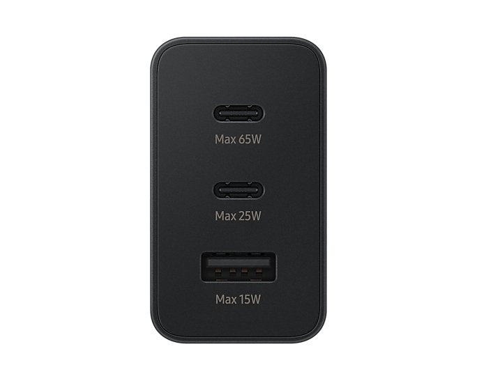 Common Black 65w Power  Adapter Trio