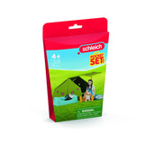 Schleich Horse Club Camping Adventure Con Kim, Construcción De Juegos   42745
