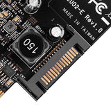 EAN 4710679810478 - Silverstone ECU02-E tarjeta y adaptador de interfaz Interno USB 3.2 Gen 2 (3.1 Gen 2) imagen 4