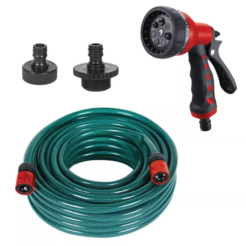 Juego De Accesorios Para Bomba Einhell Lado Presión (Ofp), 4 Piezas, Manguera De 20 Metros, Con Ducha De Jardín 4173762