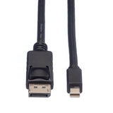Roline 11.04.5635 Cable Displayport 2 M Mini Displayport Negro