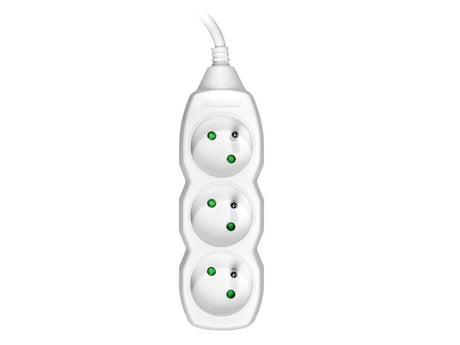 EAN 5907512853276 - Tracer TRALIS44613 base múltiple 1,5 m 3 salidas AC Interior Blanco imagen 3