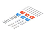 Keystone Leergehäuse 6 Port Für Glasfaser Und Netzwerk Weiss