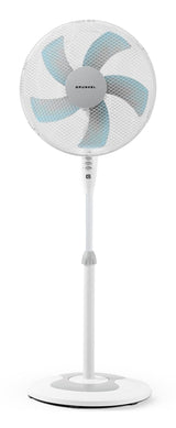 Ventilador De Pie Grunkel Fan-165r 50w 5 Aspas 40cm 3 Velocidades