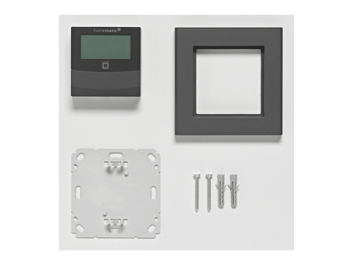 Sensor De Temperatura Y Humedad Homematic Ip Con Display Hmip-Sthd-A Antracita 160551a0