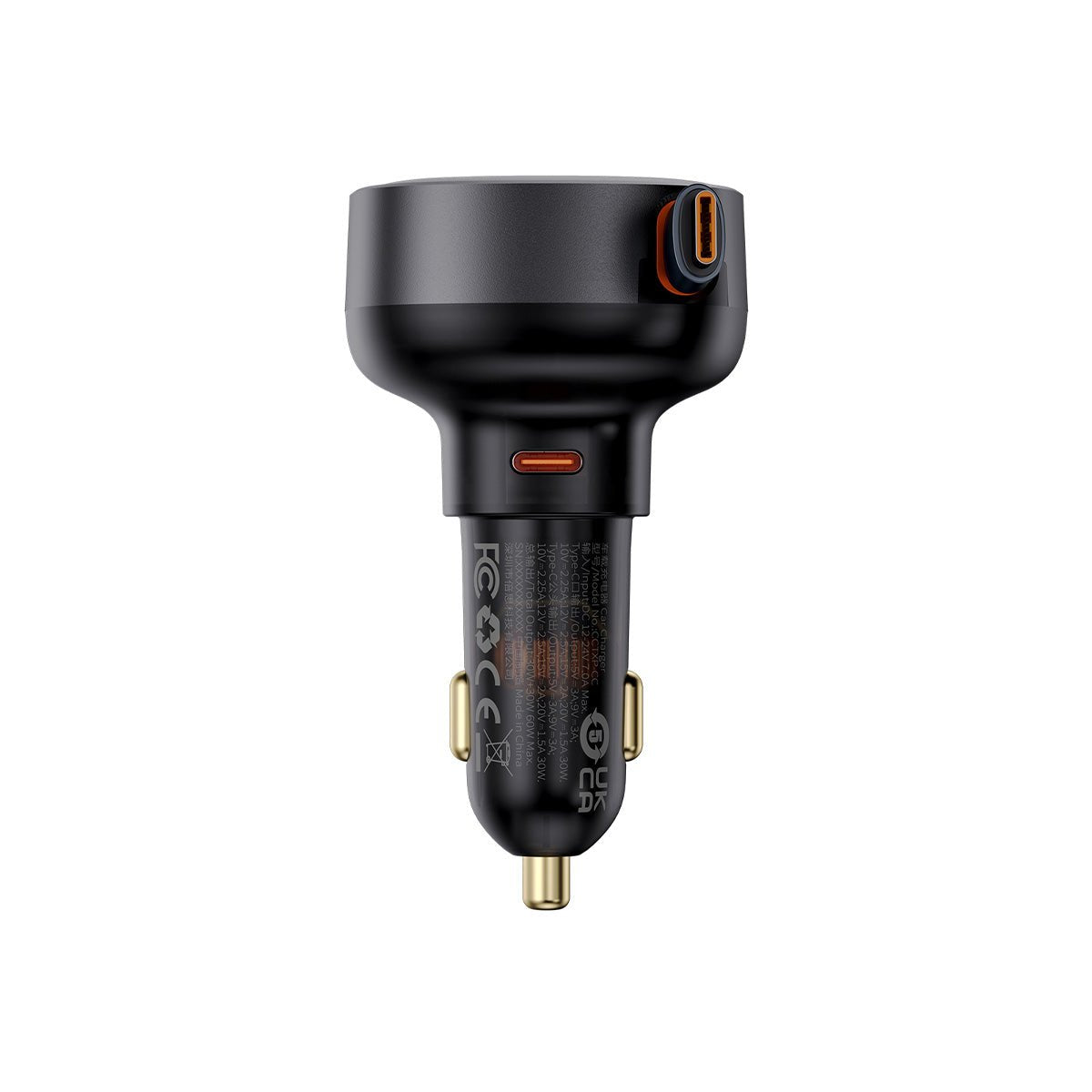 EAN 6932172641658 - Baseus C00057802111-01 cargador de dispositivo móvil Universal Negro Encendedor de cigarrillos Auto imagen 6