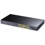 Switch Cudy 16-Port Gigabit Poe+Switch With 2 Gigabit Sfp Ports 200w