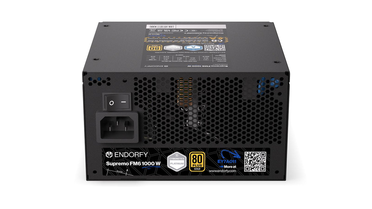 EAN 5903018667942 - ENDORFY Supremo FM6 1000 W unidad de fuente de alimentación 24-pin ATX ATX Negro imagen 9