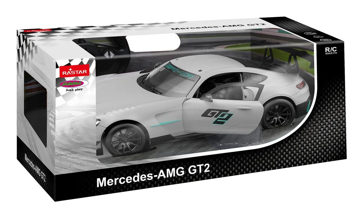 Jamara Mercedes-Benz Amg Gt2 1:14 2,4 Ghz Gris 6+