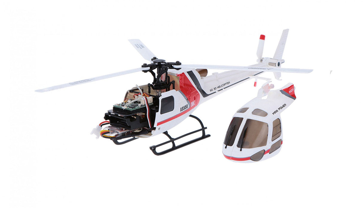 Amewi As350 Helicóptero Por Radio Control (Rc) Listo Para Usar Motor Eléctrico