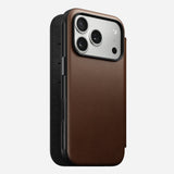 Nomad Magn. Leather Back Magsafe Iphone 17 Pro Max Rustic Brown H