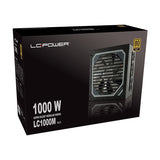 EAN 4260070128684 - LC-Power LC1000M V2.31 unidad de fuente de alimentación 1000 W 20+4 pin ATX ATX Negro imagen 7