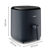 Freidora De Aire Tefal Easy Fry Max Ey245b Sencillo 5 L Independiente 1500 W  Caliente Gris