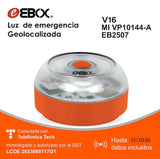 EAN 8436027003427 - EBox V16IoT EB2503 lámpara de emergencia Naranja imagen 3