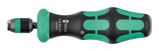 Wera 838 Ra-R L Bits-Handhalter Con Ratsche 1 4