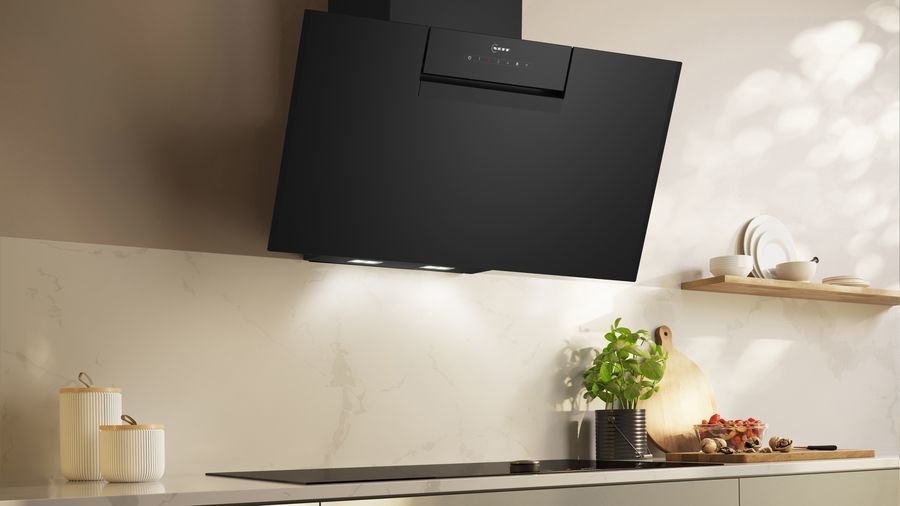 Campana Extractora Neff D85ifn1s0 N 50, Negro, 80 Cm, Home Connect D85ifn1s0