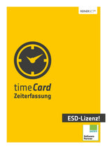 EAN 4011170084185 - Reiner SCT timeCard time recording annual license, 25 employees, ESD, 1 year Comercial 1 licencia(s) Desc imagen 1