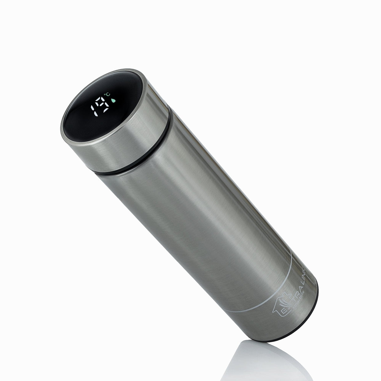 Extralink Mug-Smart500 Silver Taza De Viaje 500 Ml Plata Acero Inoxidable